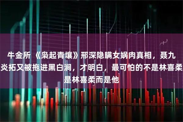 牛金所 《枭起青壤》邢深隐瞒女娲肉真相，聂九罗救出炎拓又被拖进黑白涧，才明白，最可怕的不是林喜柔而是他